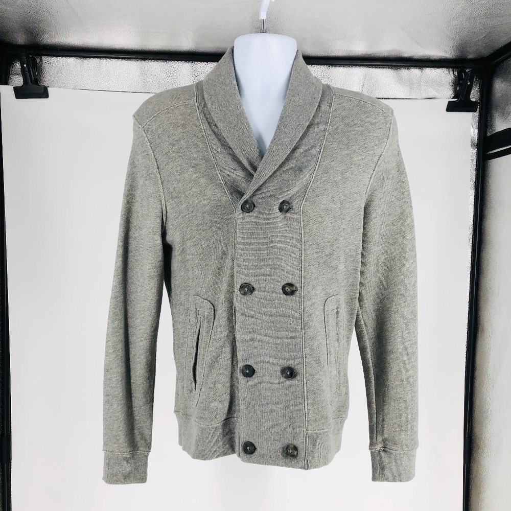 Men's H&M 8-Button Cardigan Grey Long Sleeve Sweater Size: S